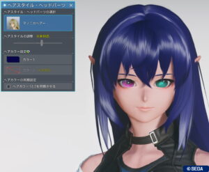 PSO2NGS：マノニカヘアー - 